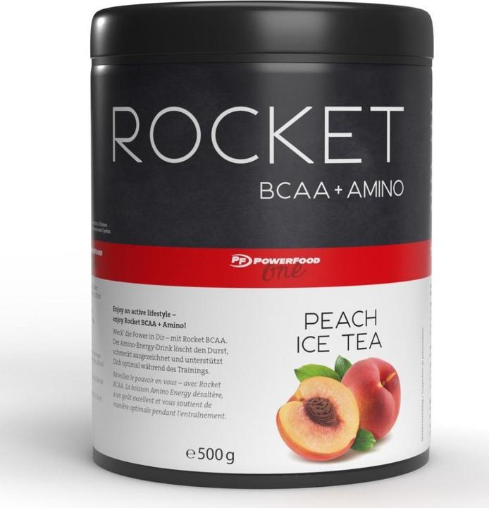 Immagine prodotto PowerFood One One Rocket BCAA (Pesca al tè freddo, 1 x)