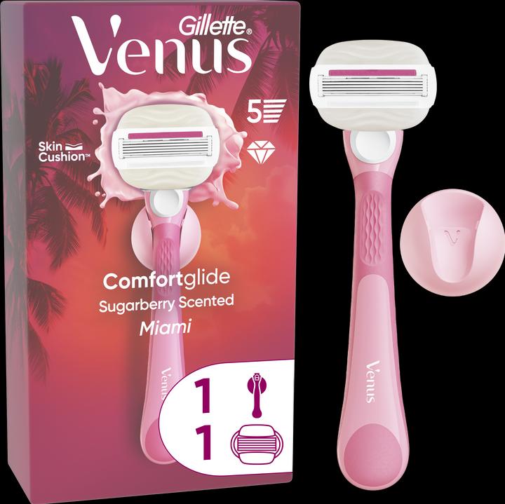 Gillette Venus Comfort Glide Sugarberry 1ct, Handle