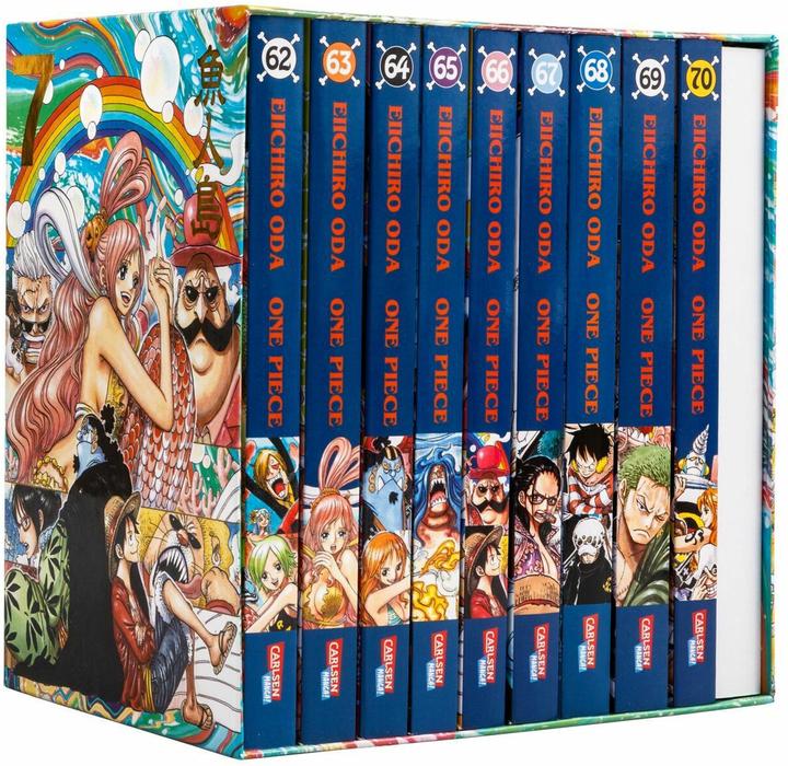 Produktbild One Piece Sammelschuber 7: Fishman Island (inklusive Band 62-70) (Deutsch, Eiichiro Oda, 2025)