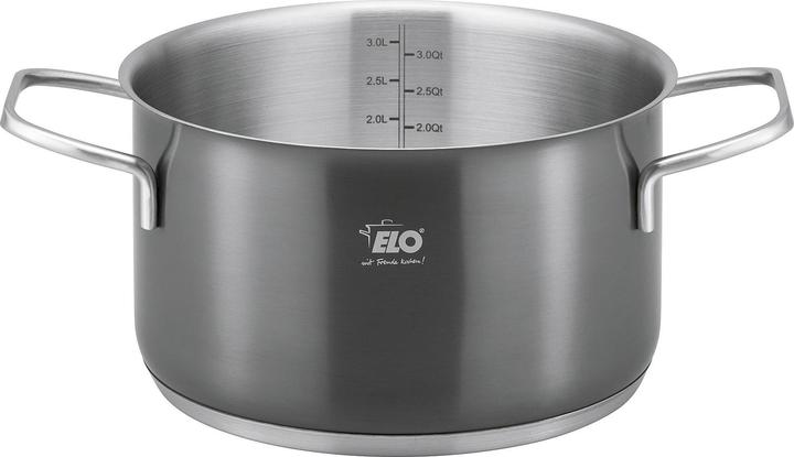 Actual product image ELO Pot set Twice Select 4 pcs. (Pan set + pot set, Stainless steel)