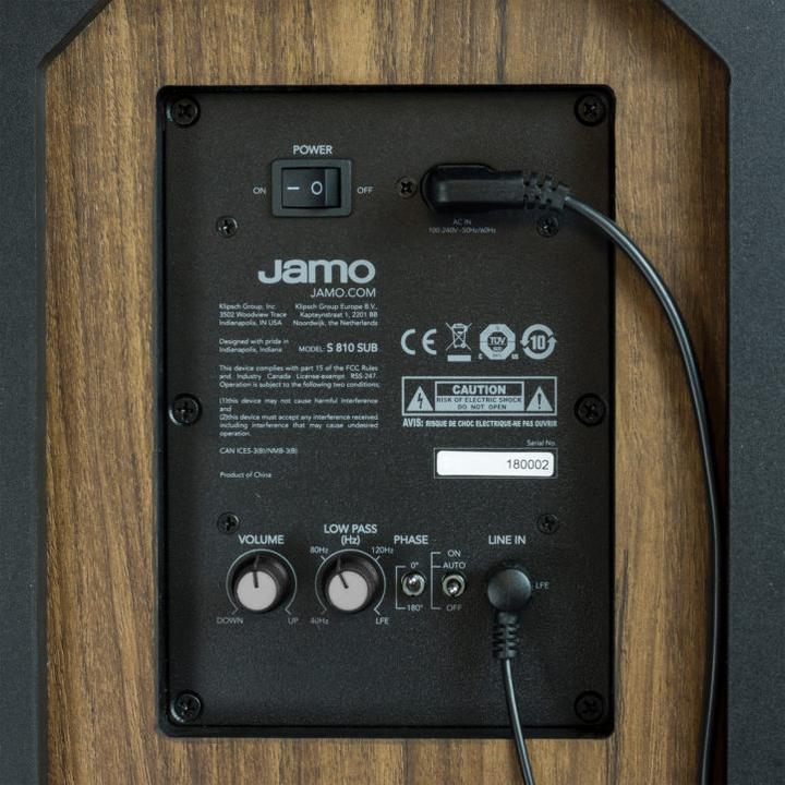 Actual product image Jamo S 810 Sub (1 pcs., 150 W)
