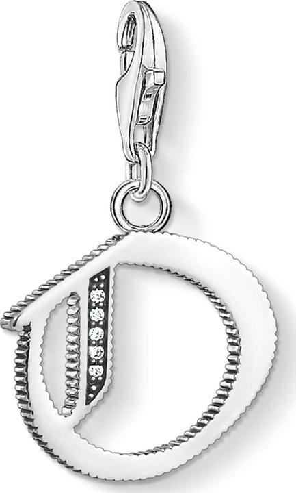 Produktbild Thomas Sabo Charm-Anhänger Buchstabe O silber (925er Silber)