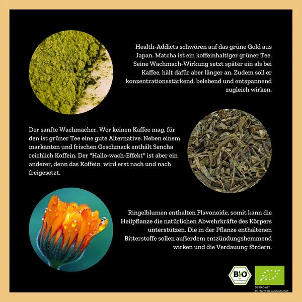 Immagine prodotto Urban Tea Factory Natural Matcha High - miscela di tè verde con matcha e citronella - bicchiere biologico