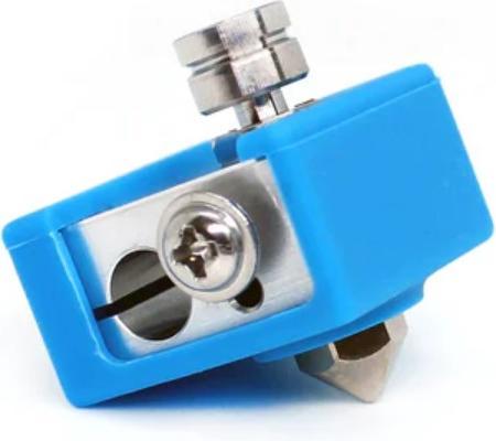 Immagine prodotto MicroSwiss Blocco riscaldante di ricambio con ugello Heatbreak e copertura in silicone (Spazzola)