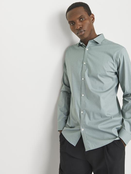 Produktbild Jack & Jones Jprblablackpool Print L/S Shirt Sn (XL)