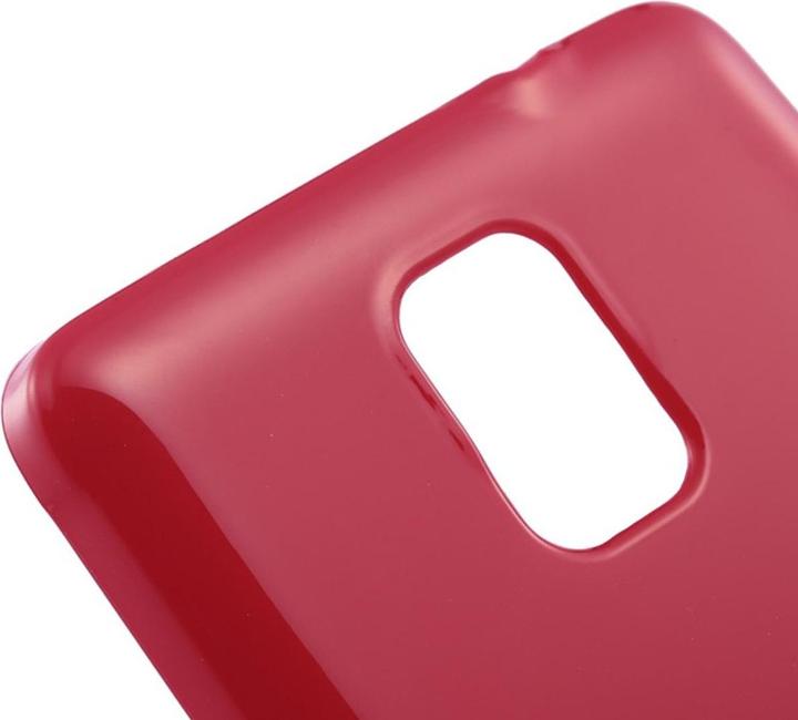 Actual product image König Design Protective cover TPU Case for mobile Samsung Galaxy Note 4 SM N910 Red (Samsung Galaxy Note 4)