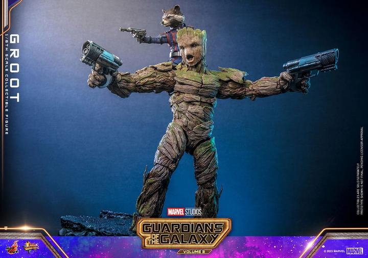 Image du produit Hot Toys Les Gardiens de la Galaxie Vol. 3 "Groot" Figurine 1/6