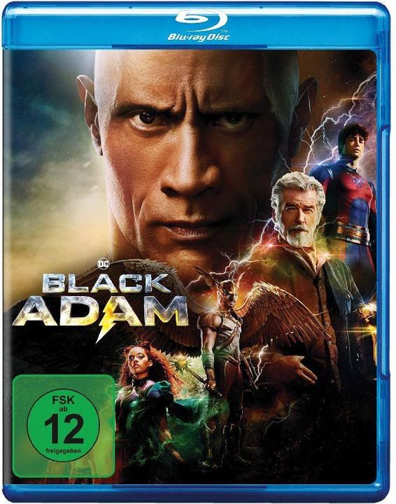 Actual product image BLACK ADAM - Blu Ray (Blu-ray, 2023, Italian, German, French, English)