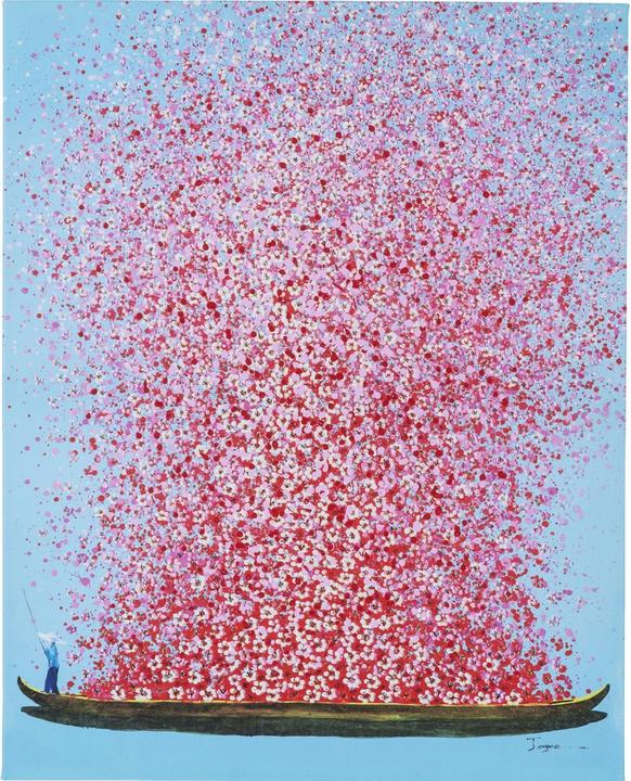 Actual product image Kare Design Image Touched Flower Boat 100x80cm (80 x 100 cm)