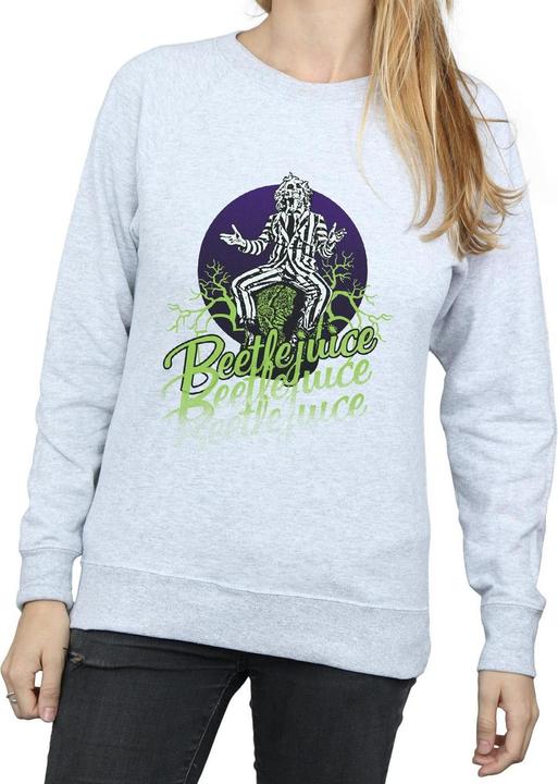 Beetlejuice Faded Pose Sweatshirt