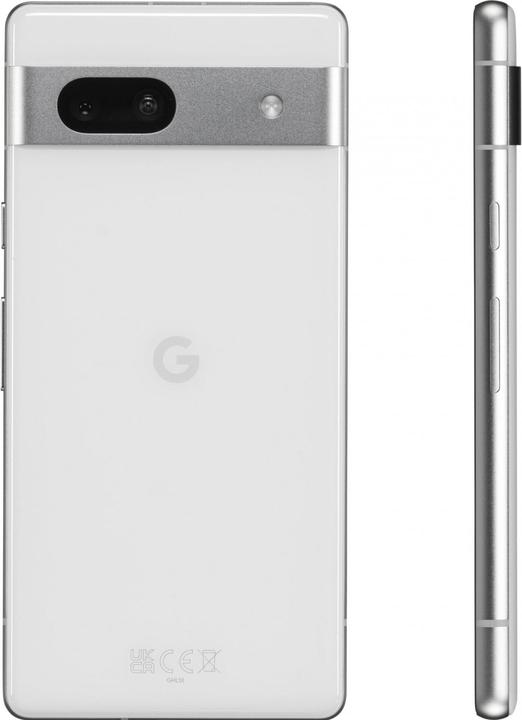 Image du produit Google Pixel 7a (128 Go, Neige, 6.10", SIM + eSIM, 64 Mpx, 5G)