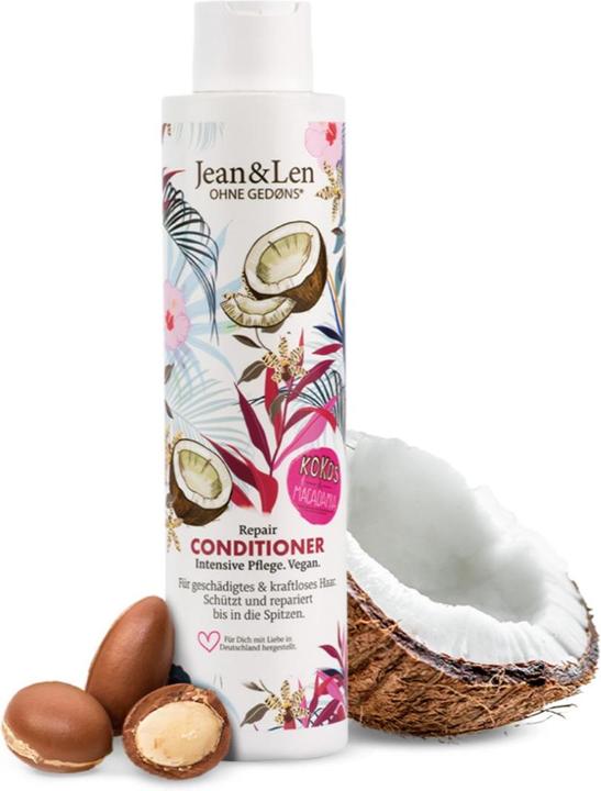 Produktbild Jean & Len Repair Conditioner Kokosöl und Macadamia (300 ml)