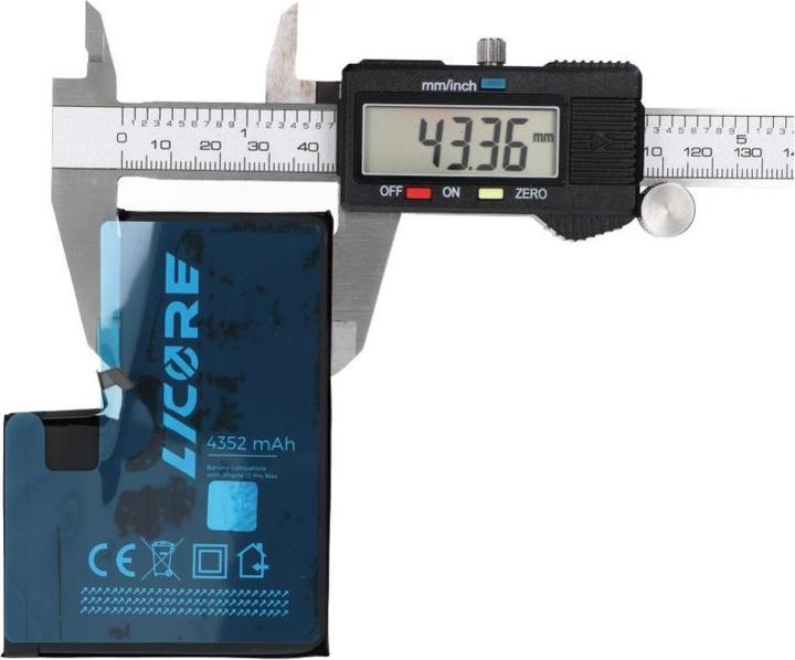 Actual product image Licore Battery battery for IPHONE 13 Pro Max 4352 mAh