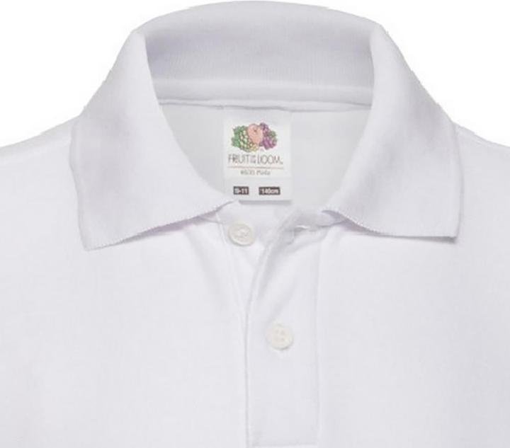 Produktbild Fruit of the Loom Polo Shirt Kurzarm (116)