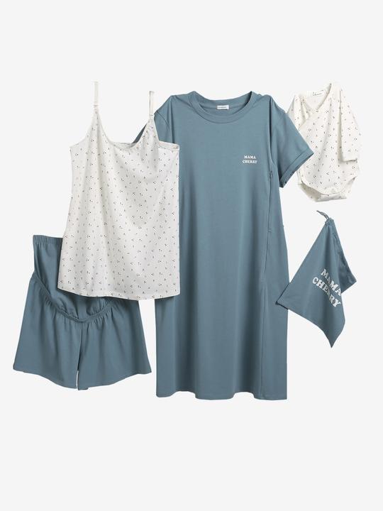 Produktbild Vertbaudet Geschenk-Set für Mama & Baby: Loungewear & Body im Stoffbeutel (40)