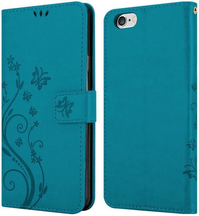 Productafbeelding Cadorabo Bloemen Boekomslag (Apple iPhone 6)