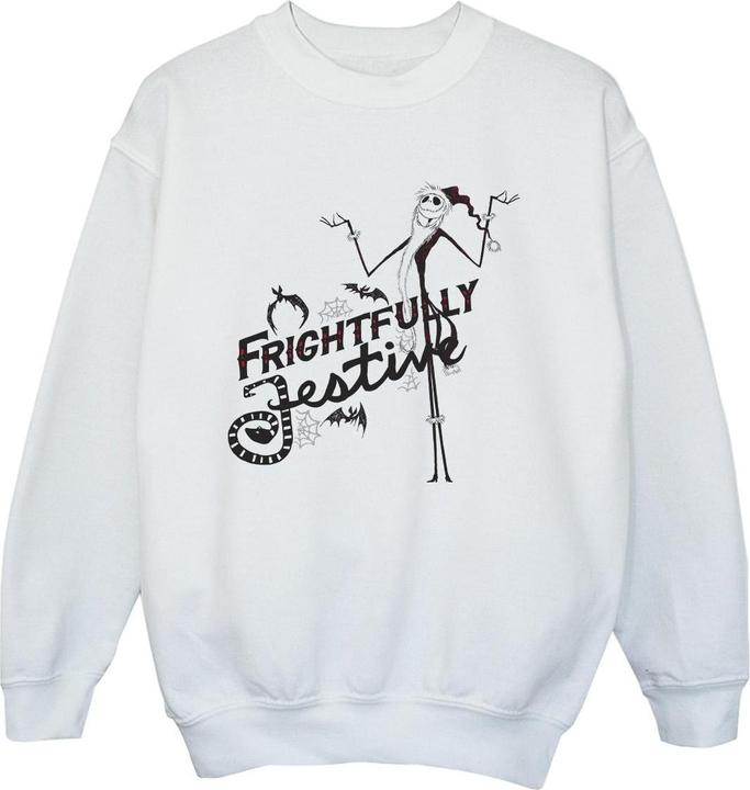Actual product image Disney Boys The Nightmare Before Christmas Frightfully Festive Sweatshirt (152, 158)