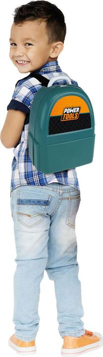 Produktbild Toi-Toys Elektrowerkzeug-Werkzeugset im Rucksack, 21-tlg.