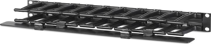 Actual product image APC Horizontal Cable Manager 1Ux4inch 10cm Deep SingleSided with Cover