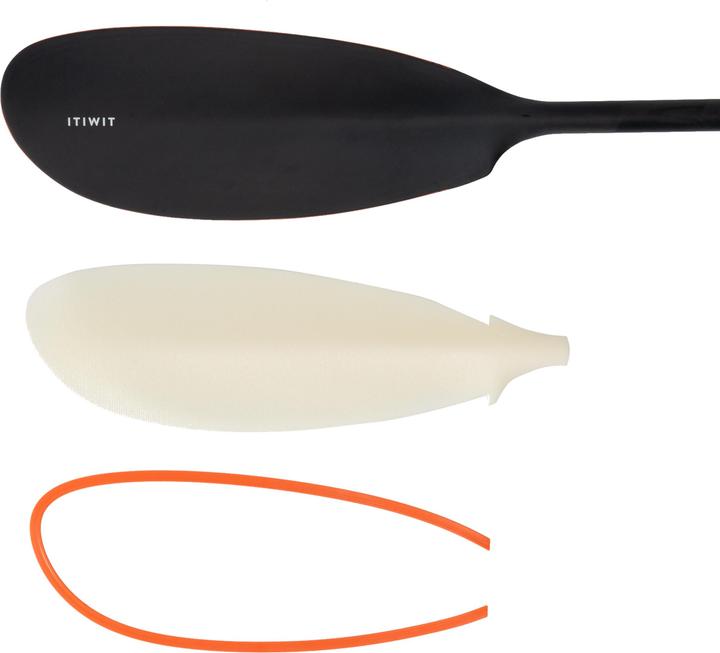Actual product image Itiwit Kayak paddle carbon two-piece collapsible and adjustable 210-220 cm - X900 (220 cm, 2-piece)