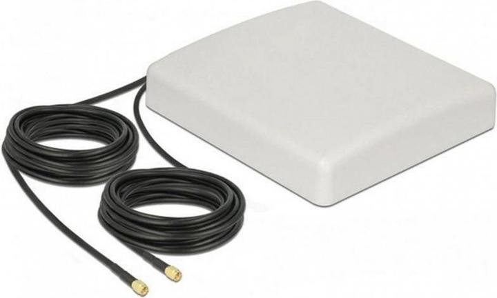 Delock LTE/HSPA/GSM Antenne, 2x SMA-Stecker (GSM, WLAN, Lora, 3G, 2G)