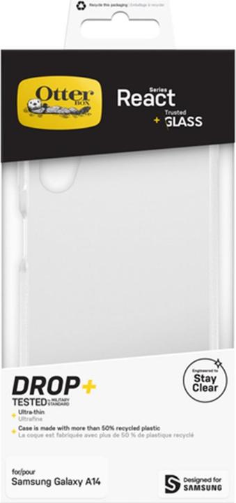 Image du produit OtterBox React + Glass Bundle - Kit (Samsung Galaxy A14)