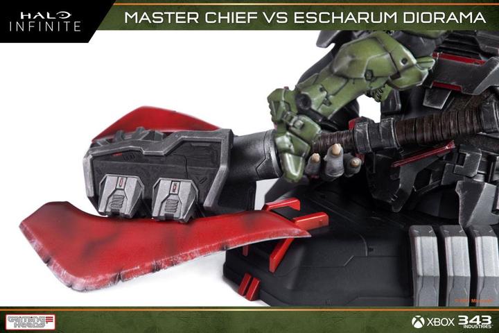 Image du produit Gaming Heads Halo : Infinite statuette 1/8 Master Chief vs. Escharum 31 cm