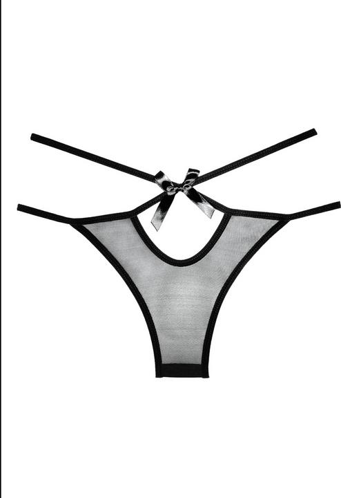 Produktbild Allure Naughty Vanilla Panty - Black (One Size)