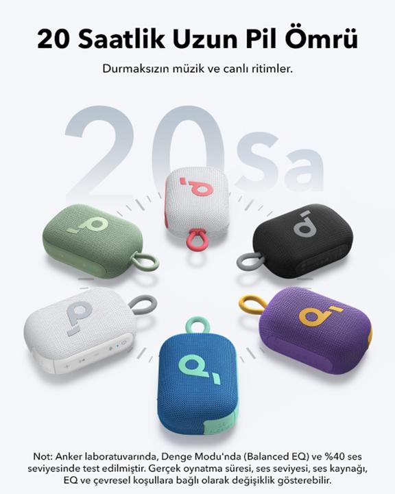 Produktbild soundcore Select 4 Go Beyaz (18 h)