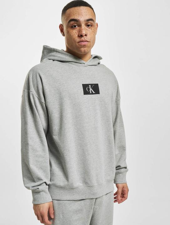 Actual product image Calvin Klein Men's Lounge Hoodie, Grey, M (M)