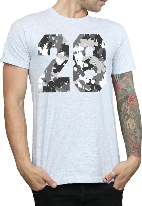 Actual product image Disney Mens Mickey Mouse Pattern 28 T-Shirt (L)