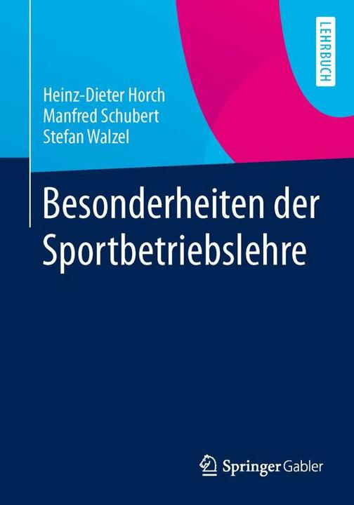 Immagine prodotto Besonderheiten der Sportbetriebslehre (Tedesco, Manfred Schubert, Stefan Walzel, Heinz-Dieter Horch, 2014)