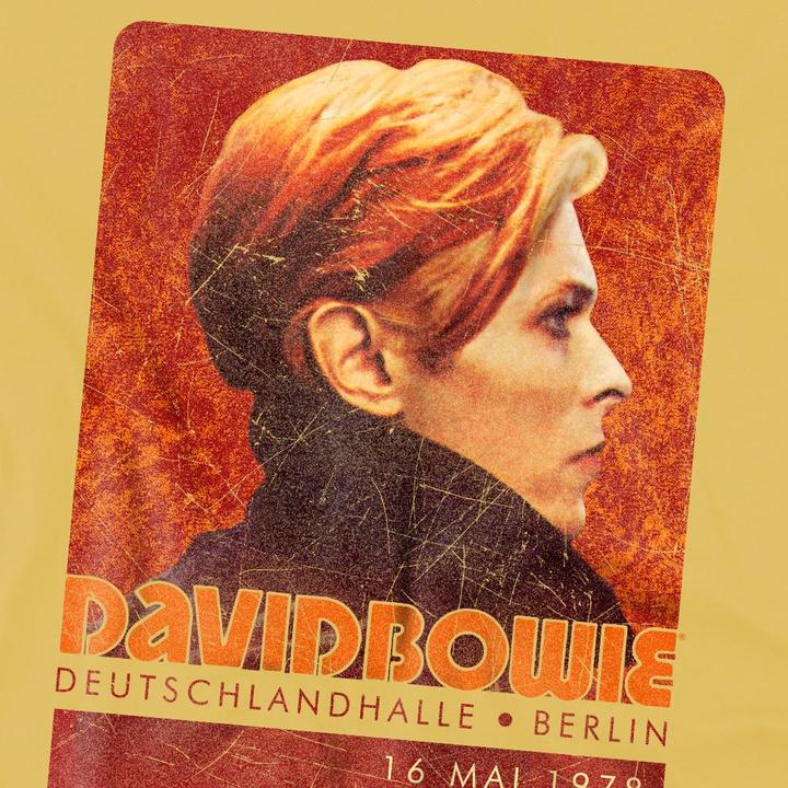Image du produit David Bowie - T-shirt STAGE TOUR BERLIN '78 - Homme (3XL)