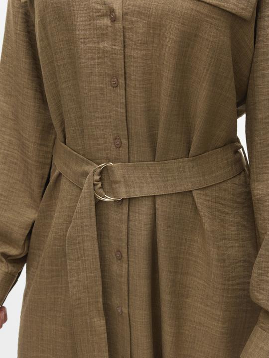 Actual product image Vero Moda VMVICA Midikleid Hemdblusenkleid (M)
