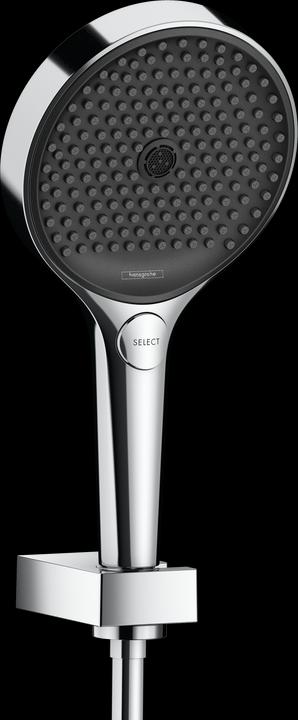 Produktbild hansgrohe Rainfinity Duschkopfhalterungset 130 mit Duschschlauch 160 cm (3 Strahlarten, 10 l/min)