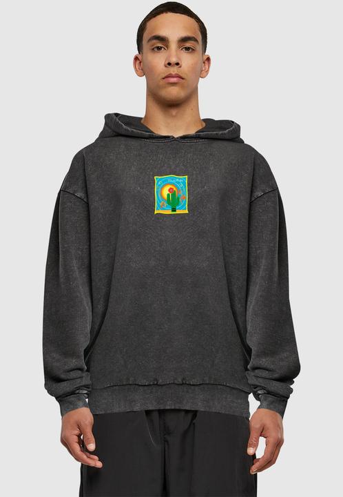 Produktbild Merchcode Frida Kahlo - Cactus Acid Washed Oversized Hoody - 178063 (M)