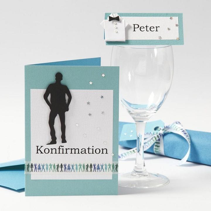 Actual product image Creativ Company Place card 9 x 4 cm, 20 pieces, nature