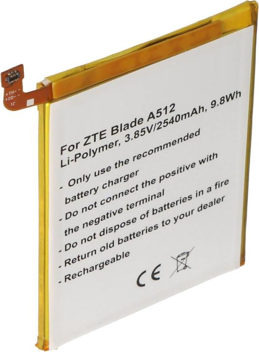 Produktbild AccuCell Akku ZTE BA910 Akku Blade A910, Blade A910 Dual