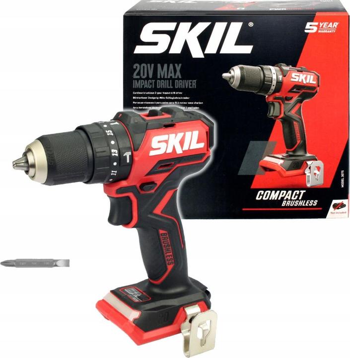 Actual product image Skil 20V BL COMBI DRILL DRIVER 3075CA