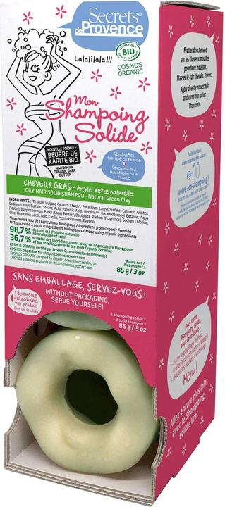 Produktbild Secrets de Provence Shampoo Oily Hair Dispenser (Festes Shampoo)