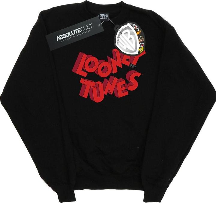Actual product image Looney Tunes Womens/Ladies 3D Logo Sweatshirt (S)