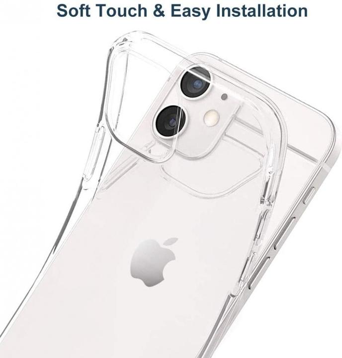Immagine prodotto Screenguard Custodia trasparente in TPU flessibile (Apple iPhone 12 mini)