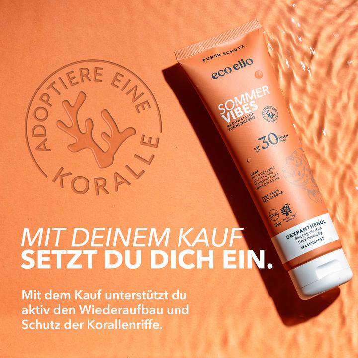 Actual product image Eco Elio Summer Vibes (Suntan cream, SPF 30, 150 ml, 164 g)
