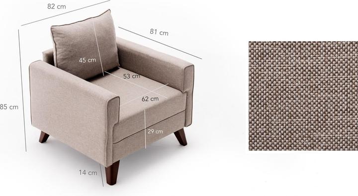 Image du produit Atelier del Sofa Scarlette (1 place)
