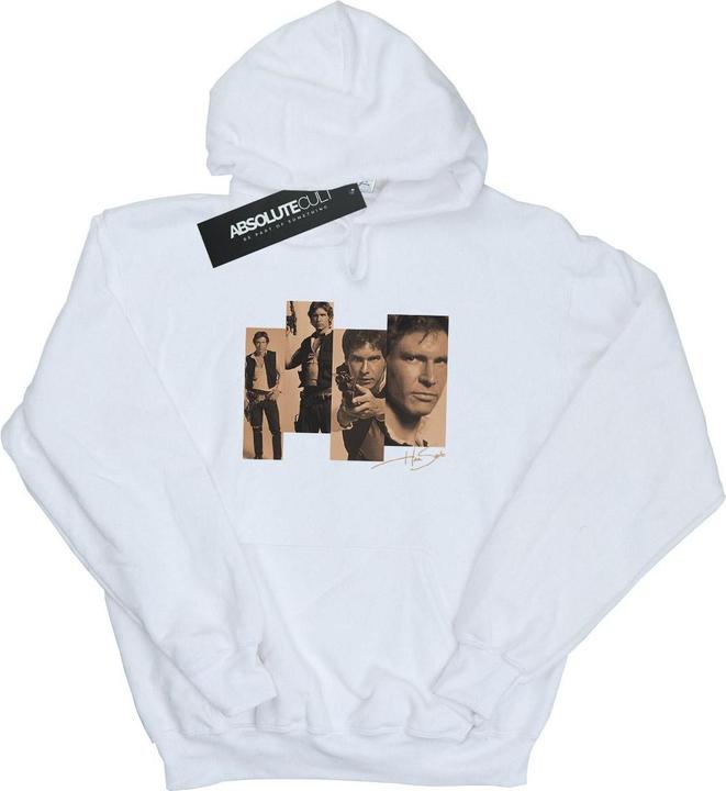 Actual product image Star Wars Mens Han Solo Photoshoot Hoodie (L)