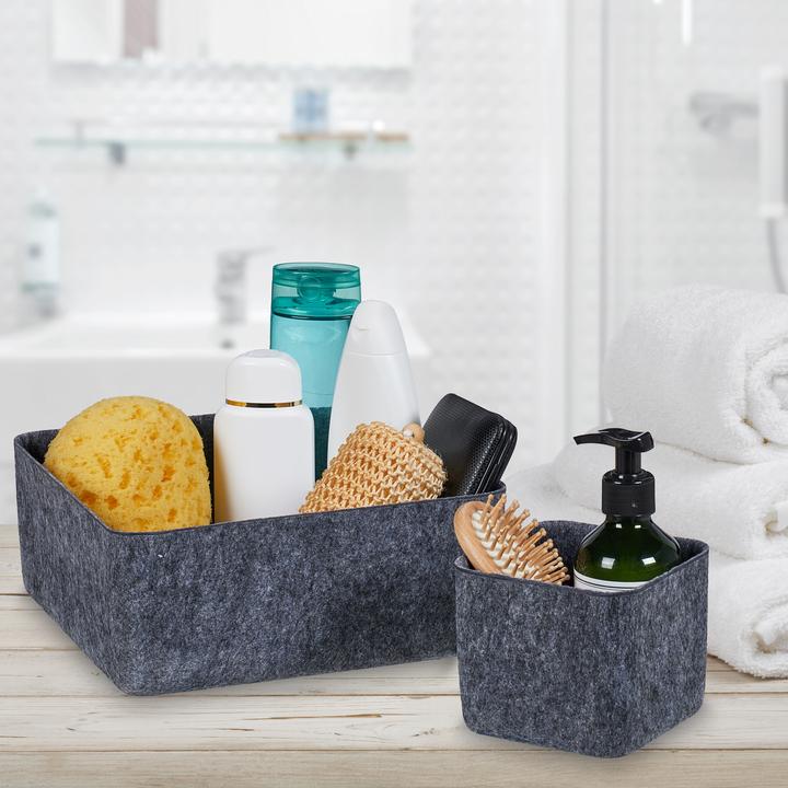 Produktbild Relaxdays 5tlg. Schubladenorganizer-Set (5 x, 25 x 25 x 10.5 cm)