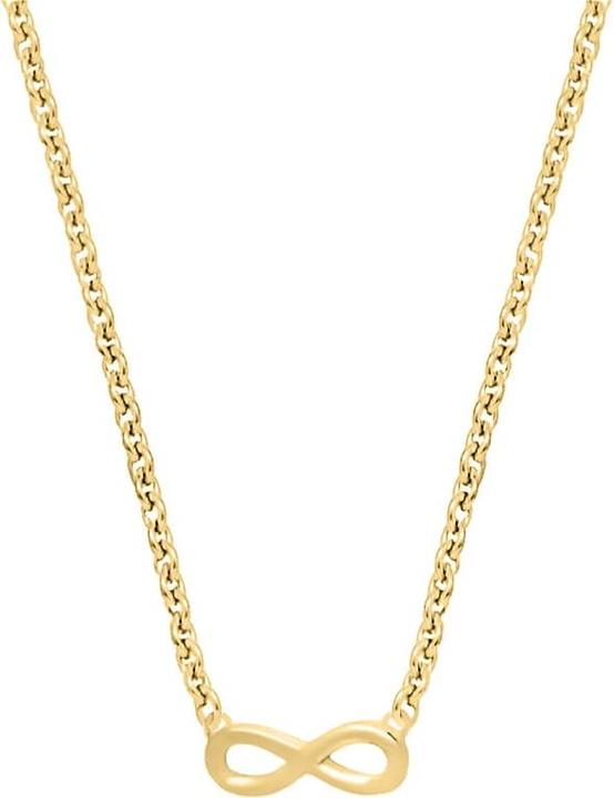 Image du produit Candy Collier Vega Infinity, argent sterling 925, plaqué or (Argent sterling 925, Plaqué or 18k, Argent massif de 925, 42 - 45 cm)