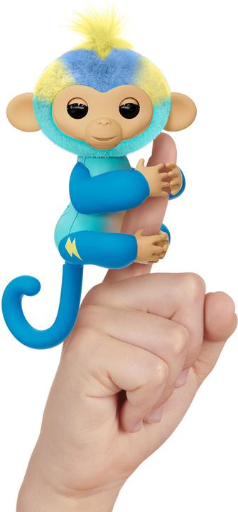 Actual product image WowWee FINGERLINGS 2.0 Basic Monkey Blue - Leo