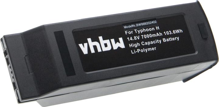 Produktbild AccuCell Li-Polymer-Akku - 7000mAh (14.8V) für Yuneec Typhoon H Drohne, Multicopter, Quadrocopter (14.80 V, 7000 mAh)