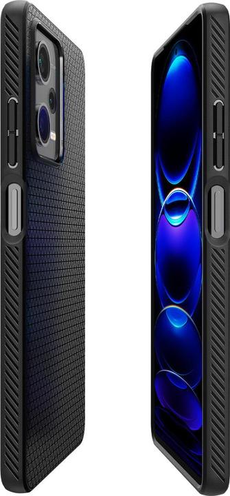 Immagine prodotto Spigen Liquid Air - Custodia per Xiaomi Redmi Note 12 Pro 5G / POCO X5 Pro 5G (Czarny) (Xiaomi Poco X5 Pro, Xiaomi Redmi Note 12 Pro 5G)